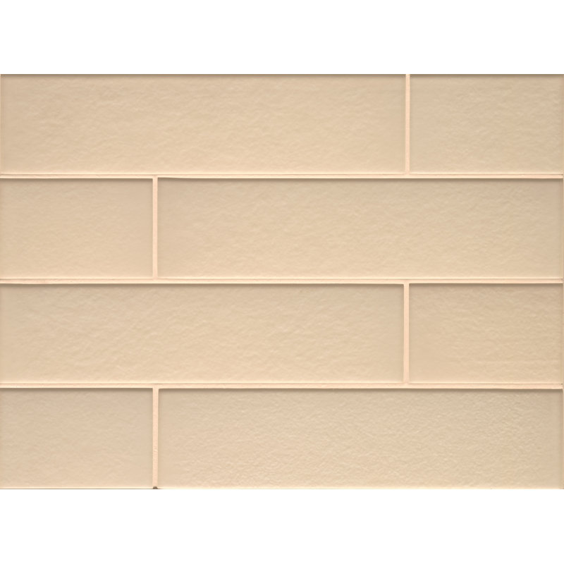 Manhattan 4" x 16" Glass Wall Tile, Plantinum 