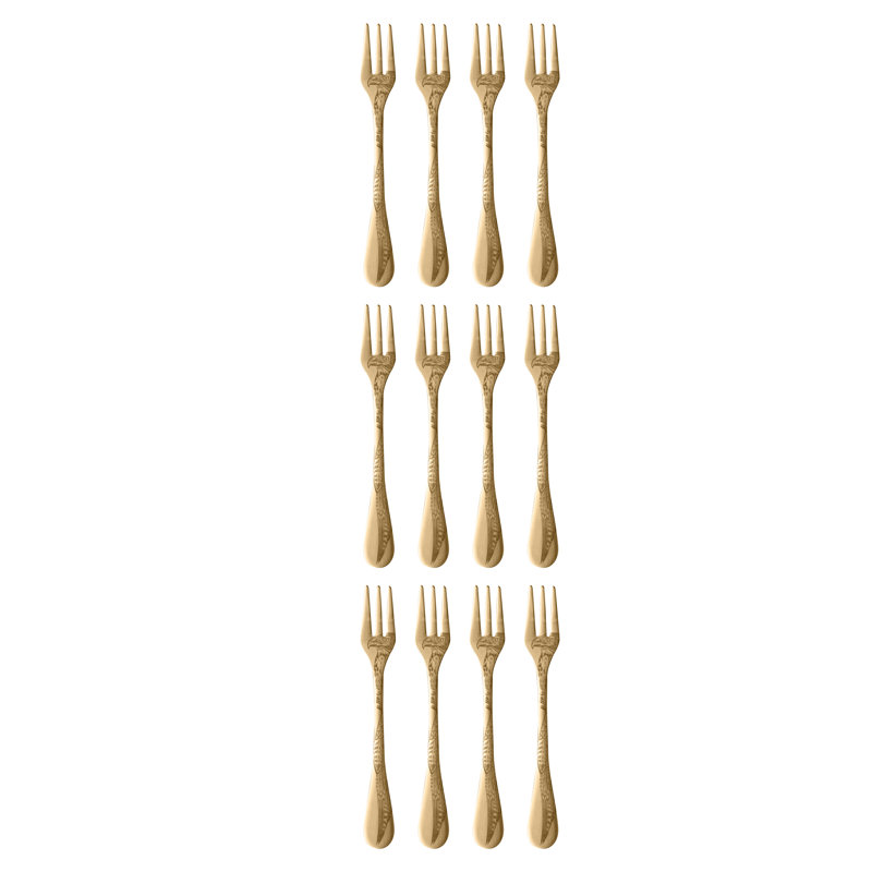 Caccia Salad / Dessert Fork, Ice Gold