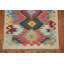 Tapis de style oriental en laine South Western Kilim 3 x 16
