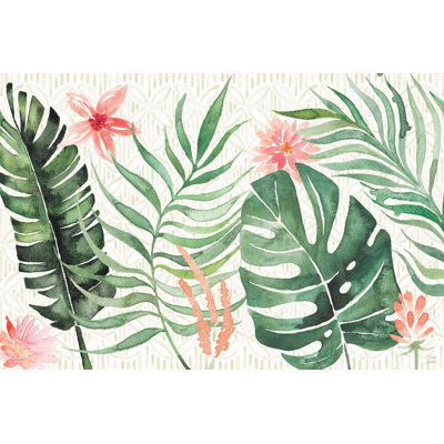 «Paradise Petals I» par Dina June - impression sur toile tendue