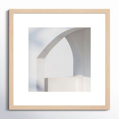 White Fragments From Greece 2 by Svetlana Smirnova