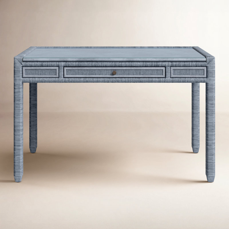 Pine Isle Writing Desk, Sea Glass, Yes