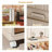 3-layer collapsible storage bins with magnetic doors,plastic lockers with wheels