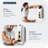 Wall-Mounted Bag Organizer - Durable, Smudge and Fingerprint Resistant-88195186