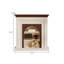 Manteau de cheminée décoratif moderne de style crème 31,50 "-11914517