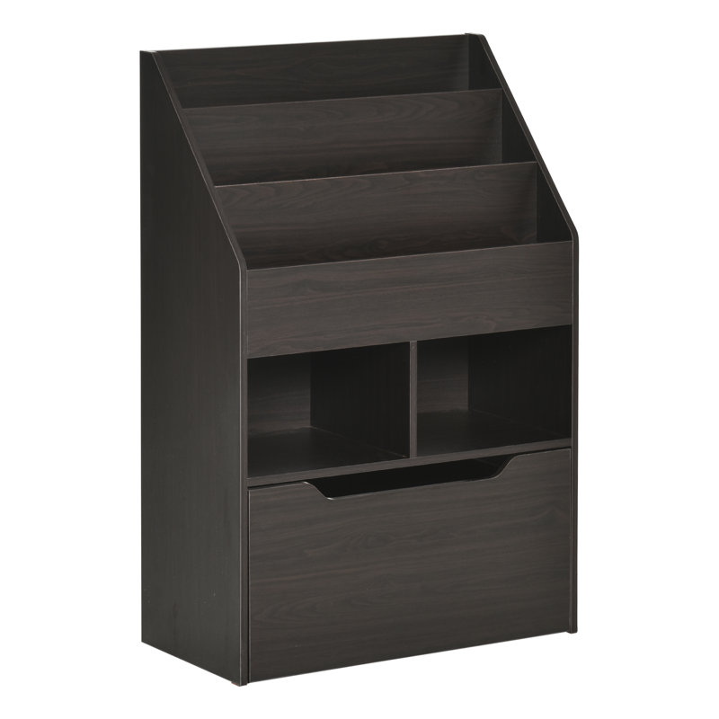 Présentoir à livres H 35,5 po x l 23,5 po Helfrich, Brun