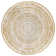 Reversible Flatweave Ocher/Off White Rug