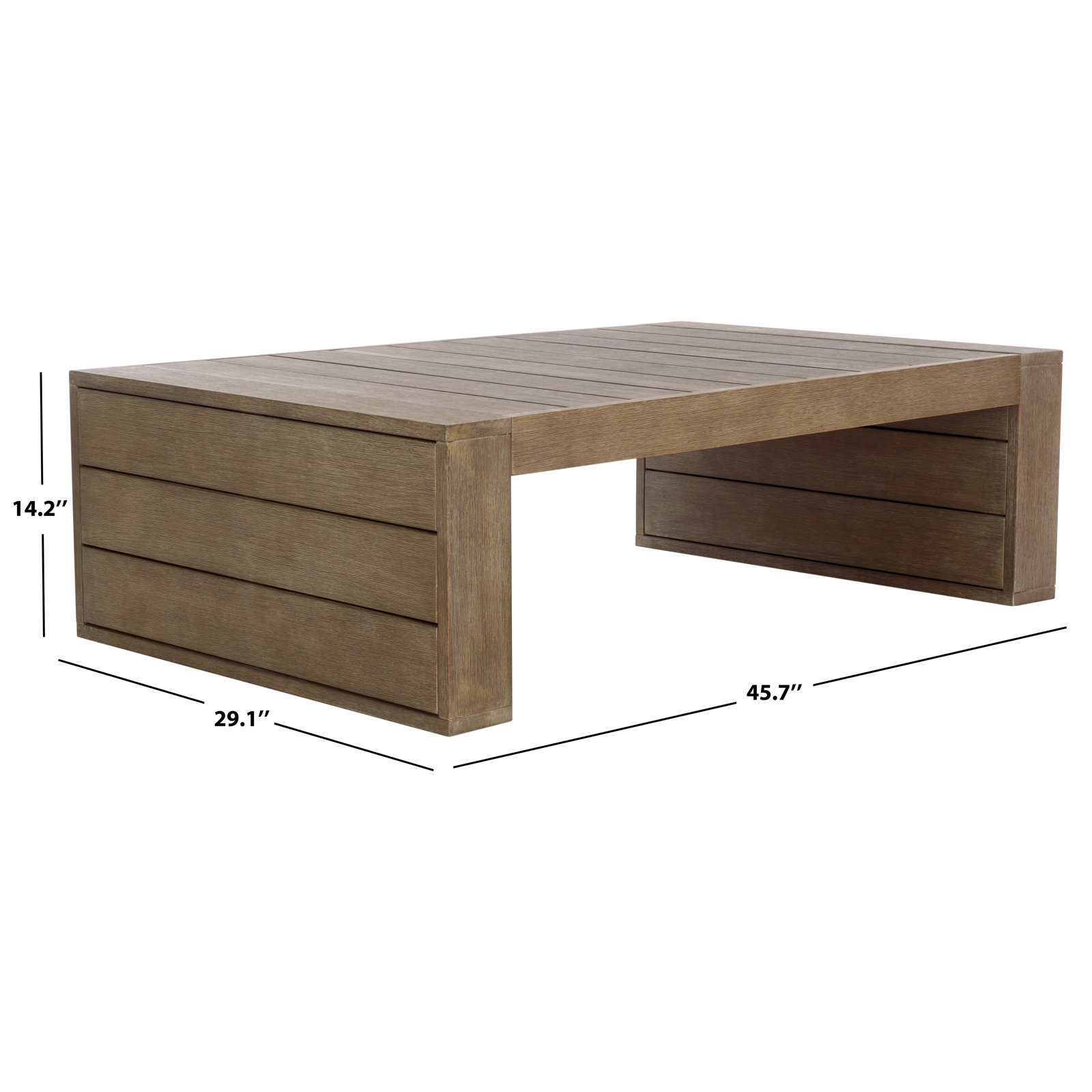 Westport 4-Person Eucalyptus Patio Seating Group
