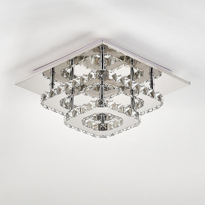 Glass LED Flush Mount