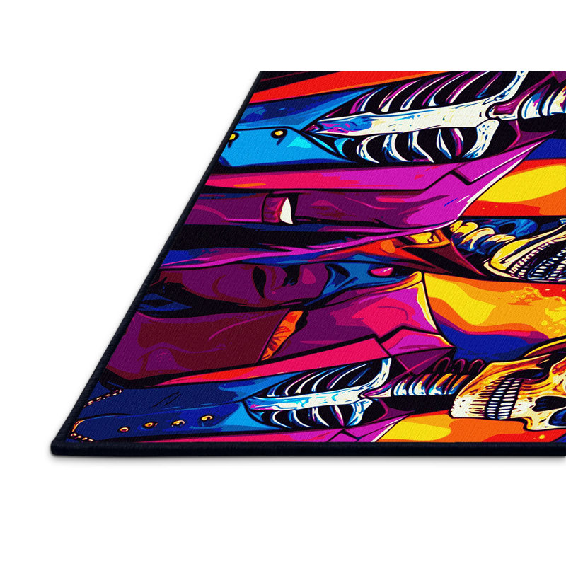 Plasma Dream Rug, Rectangle 2' x 3'