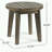 Outdoor 3-Piece Wood Patio Seating Set