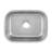 DAX 17.75'' W Single Bowl Stainless Steel Undermount Kitchen Sink