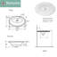 Regatta 25'' L Bathroom Sink