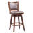 Angelija Swivel Upholstered Counter Stool with Solid Wood Frame-24834187-41671376