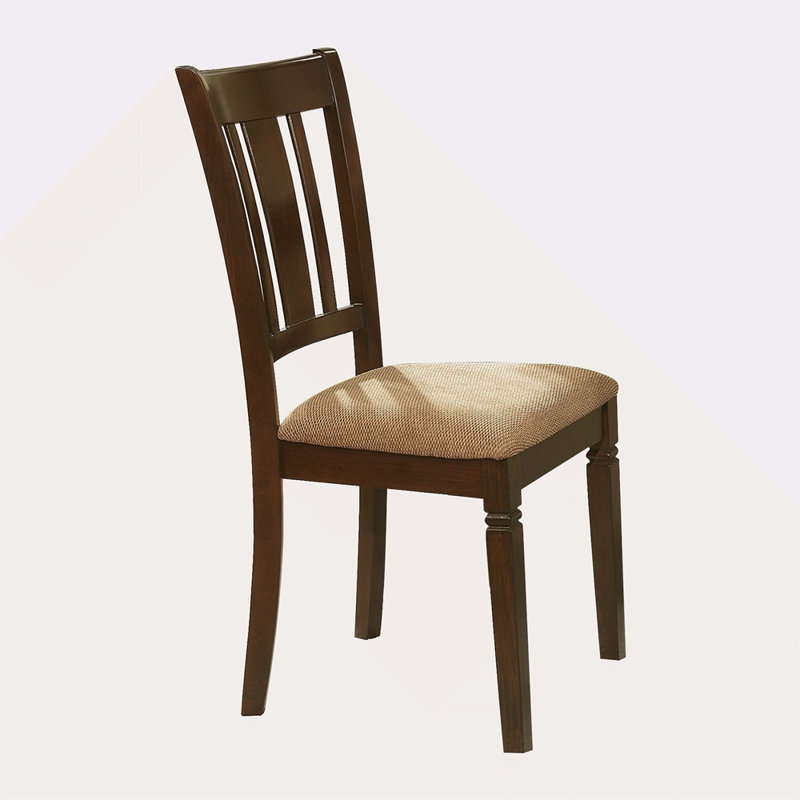 Ensemble de chaises de salle à manger de style transitionnel 2 pièces