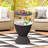 Kaeto Outdoor Plastic Bar Table with Extendable Tabletop-47015467