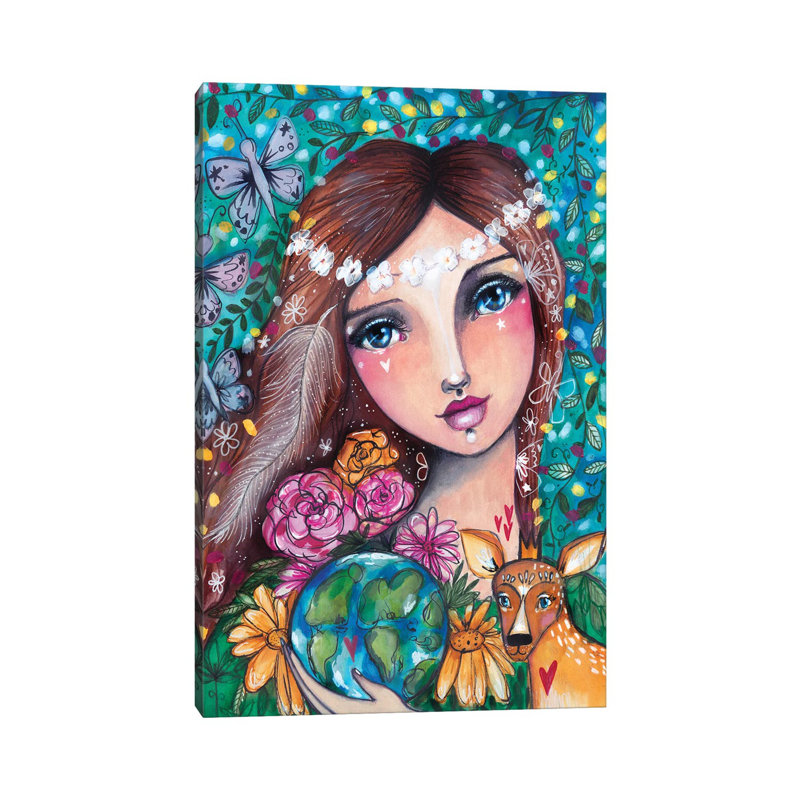 Mother Nature by Tamara Laporte - Print on Canvas, Wrapped Canvas, 101.6 cm H x 66.04 cm W x 1.91 cm D