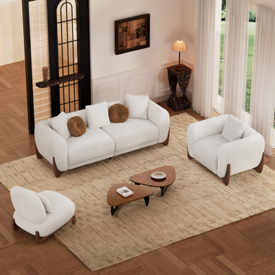 Living Room Sets White