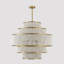 Lustre tambour 12 lumières 5 niveaux Boho