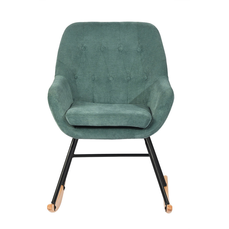 Gilleland Rocking Chair, Dark Green