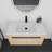 Bathroom Vanity With Sink (Oak)