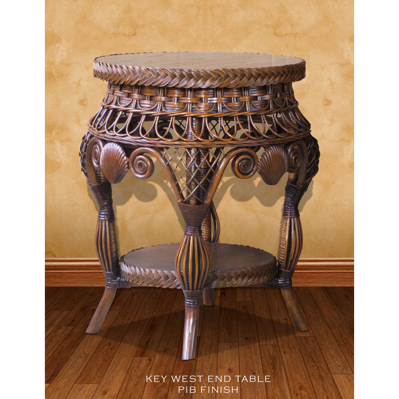 Table de bout Tyne, Brun