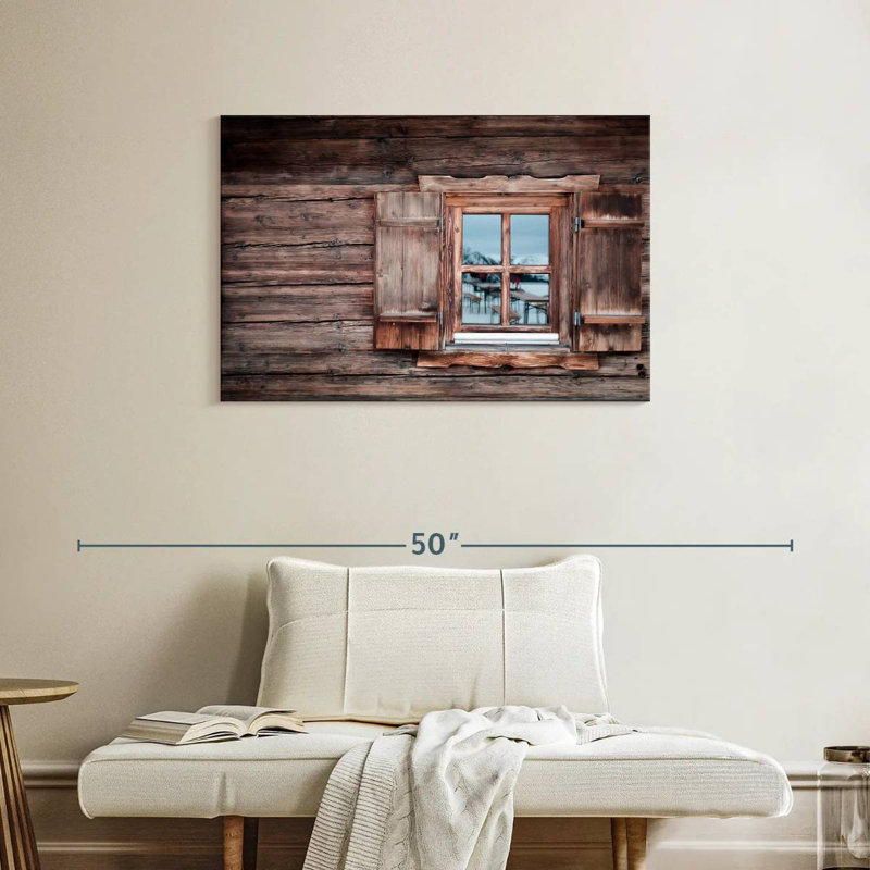 Lilie Kufstein Cabin Window, 24" H x 36" W
