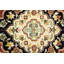 Tapis oriental rouge à motif floral Chobi 9 x 12
