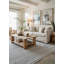 Tapis intérieur / bleu 4 pi x 6 pi (3 pi 9 po x 5 pi 6 po) bleu / marine Boho de Branch Branch Azura, tapis contemporain, à poils courts et résistant aux taches-724986839