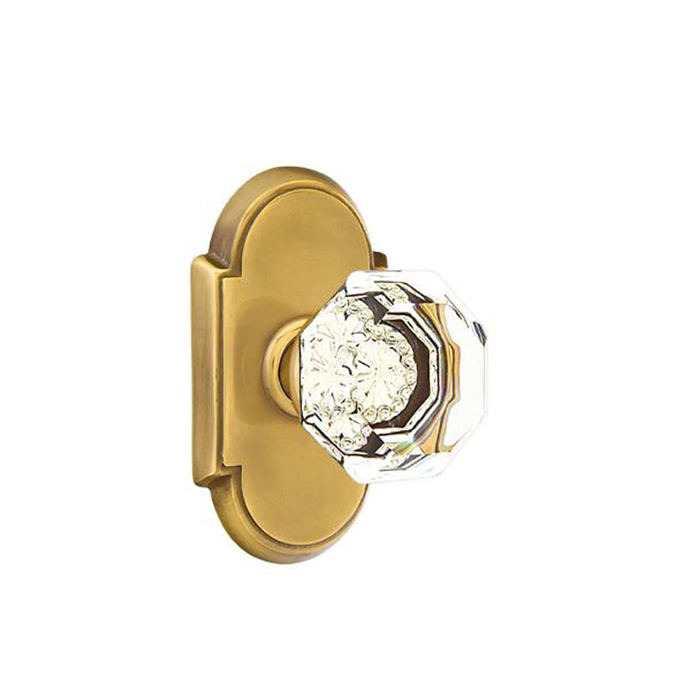 Emtek Passage Knobset w/ #8 Rosette and Old Town Knob Emtek 