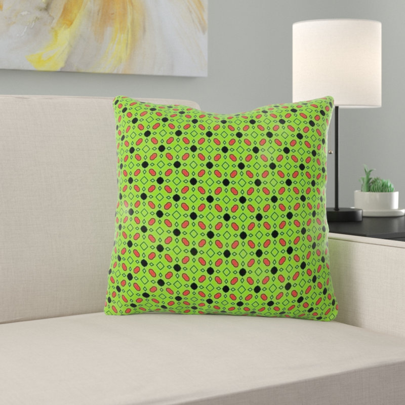 Coussin décoratif à motif, Intérieur