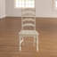 Chaise d'appoint en bois massif Prunier