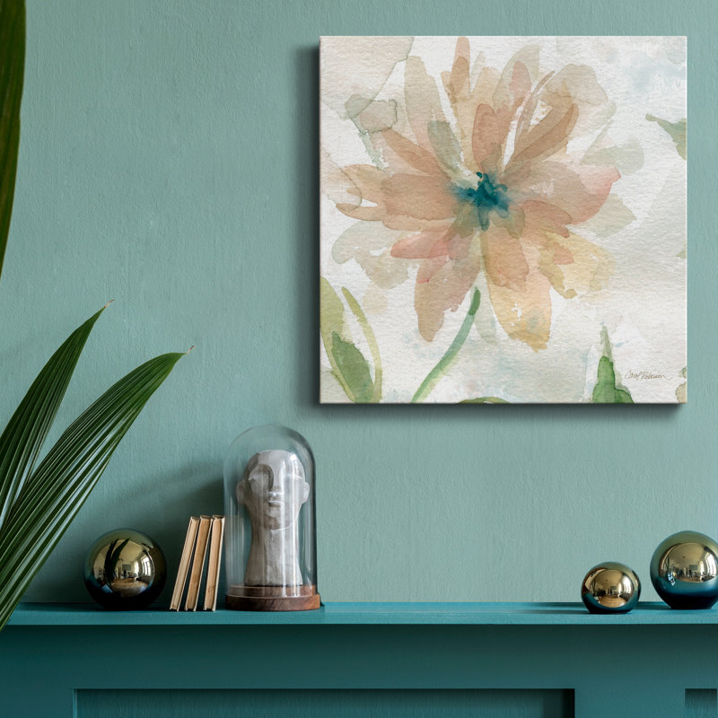 Ensoleillé après-midi ix - reproduction d'art sur toile tendue, H 10 po x l 10 po x P 1 po