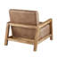 Fauteuil d'appoint à profil bas