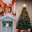 Étoile de Noël Moravian de Noël à DEL blanche à 18 pointes avec fonction minuterie pour la décoration intérieure et extérieure de Noël-1696632607