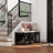 Dorien Iron and Metal Pet Furniture Style Crate with 1 Door