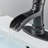 Single-Hole Single-handle Bathroom Faucet with Drain Assembly-87393881