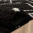 Karastan Rugs Traverse Geometric Polyester Woven Black Area Rug-99812466