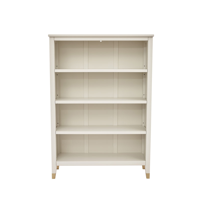 Bookcase, (4 Shelves) 50" H x 35" W x 12" D, White