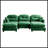 Modular Sectional U Shaped Couch With Ottoman