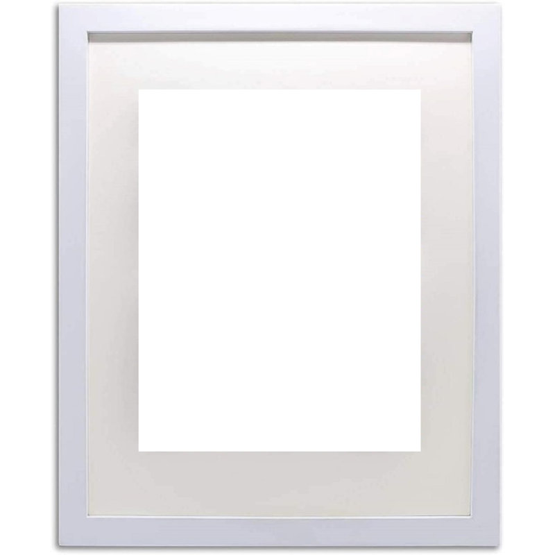 Cadre photo Mansford - ensemble de 2, Blanc