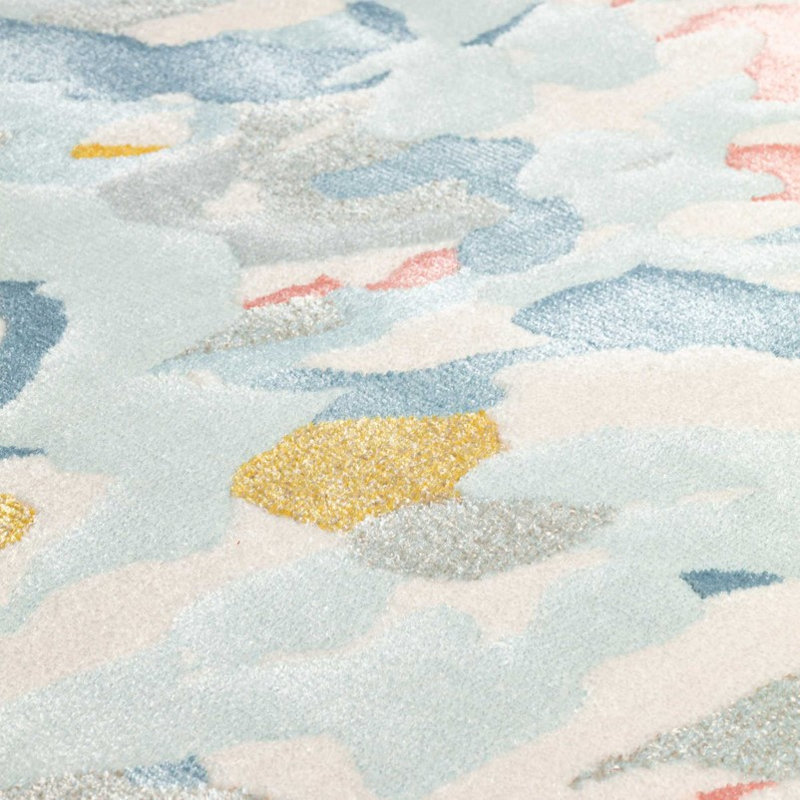 Demarian Rectangle Abstract Area Rug, Rectangle 160 x 230cm