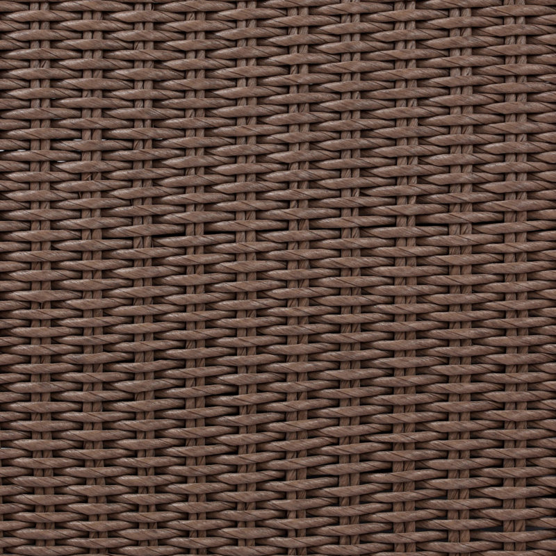 Mazu Outdoor Chaise-Frame-Tanned Weave