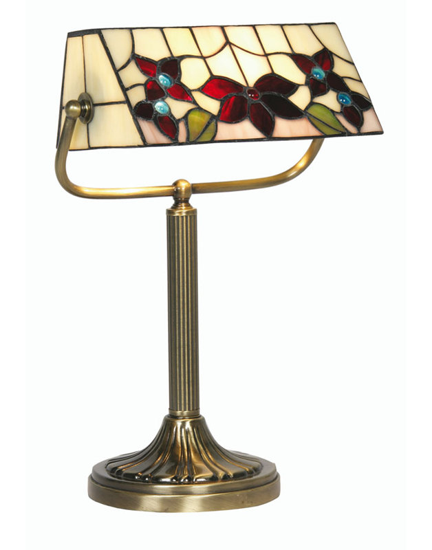 Camillo Metal Bankers Lamp