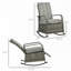 Chaise berçante d'extérieur en osier et rotin-1759731280