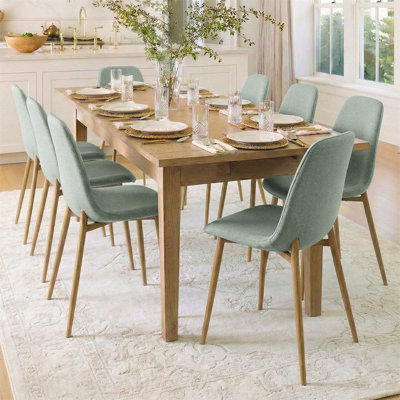 Chaise d'appoint rembourrée en tissu