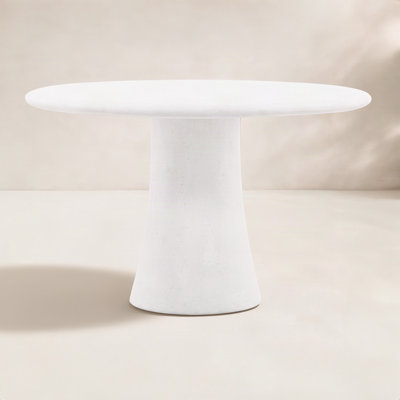 48.03'' Concrete Outdoor Dining Table