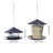 Durable Plastic Telescopic Hanging Bird Feeder