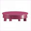 Table basse mauve peu encombrante avec couche de rangement & amp; Longs pieds courbés pour le salon