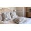 Lot de 2 housses de coussin douces en fausse fourrure de lapin (45 x 45 cm), housses décoratives moelleuses et duveteuses avec fermeture éclair, housses de coussin confortables pour canapé et lit, gris